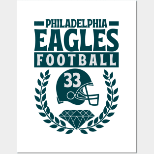 Philadelphia Eagles 33 Helmet American Football Posters and Art